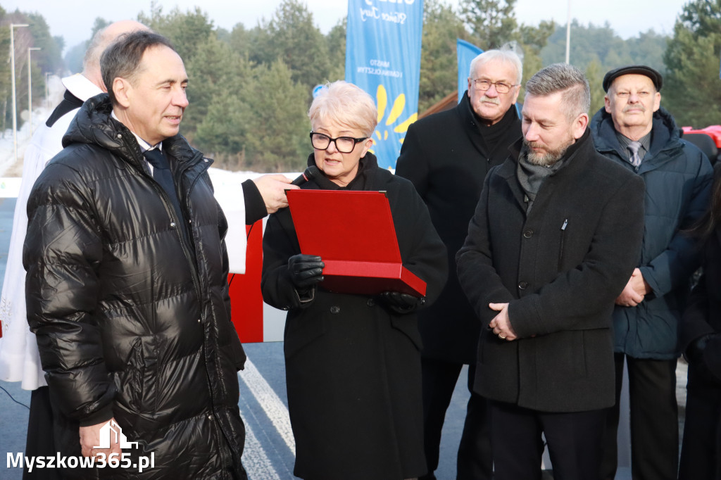 Fotorelacja: Uroczystość otwarcia drogi Choroń - Biskupice