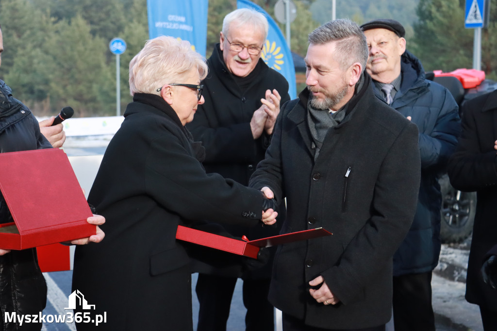 Fotorelacja: Uroczystość otwarcia drogi Choroń - Biskupice