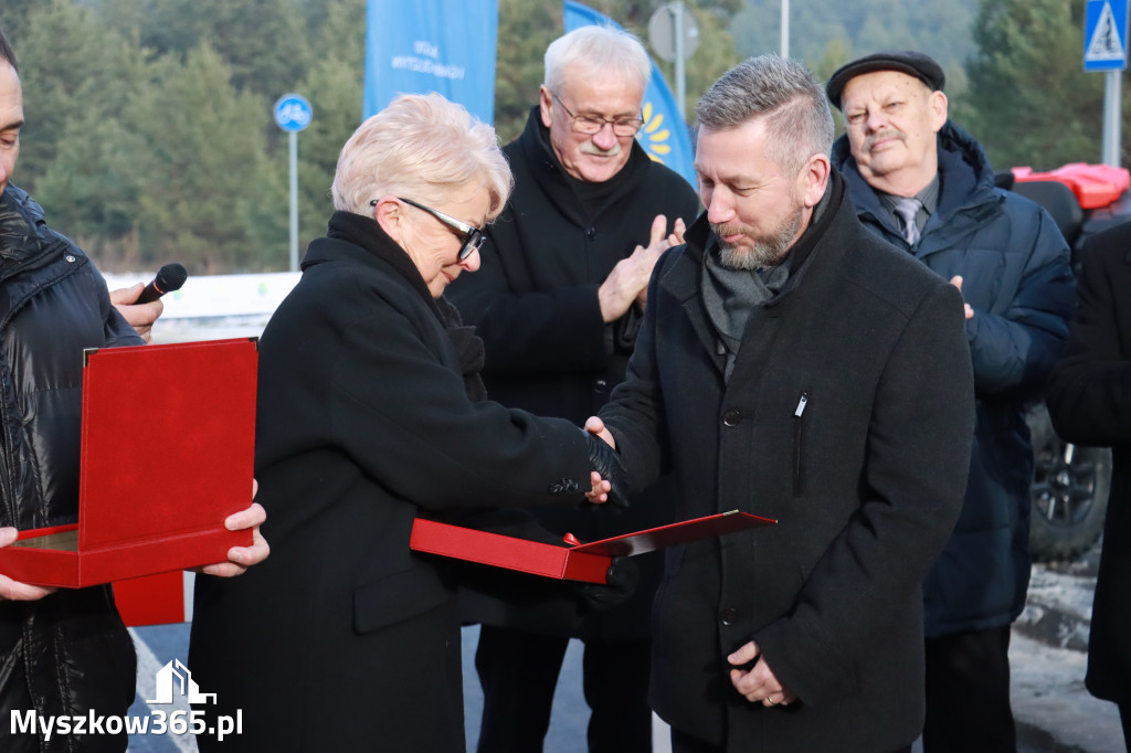 Fotorelacja: Uroczystość otwarcia drogi Choroń - Biskupice