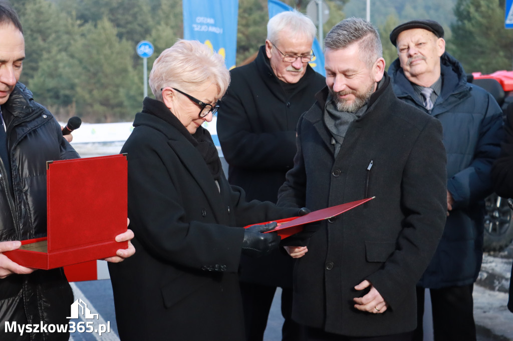 Fotorelacja: Uroczystość otwarcia drogi Choroń - Biskupice