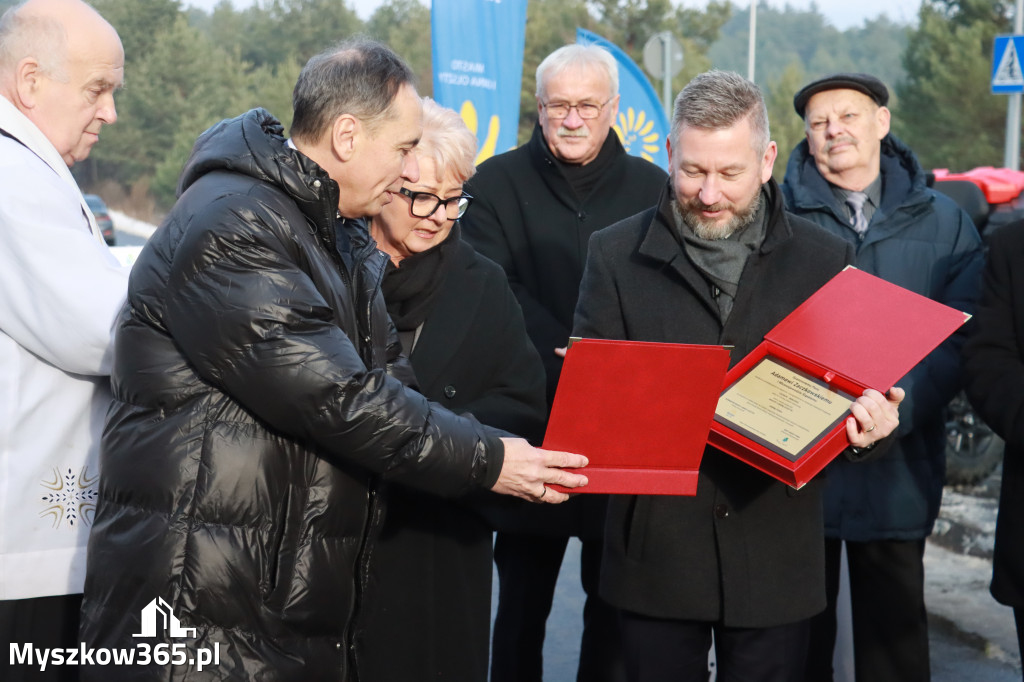 Fotorelacja: Uroczystość otwarcia drogi Choroń - Biskupice