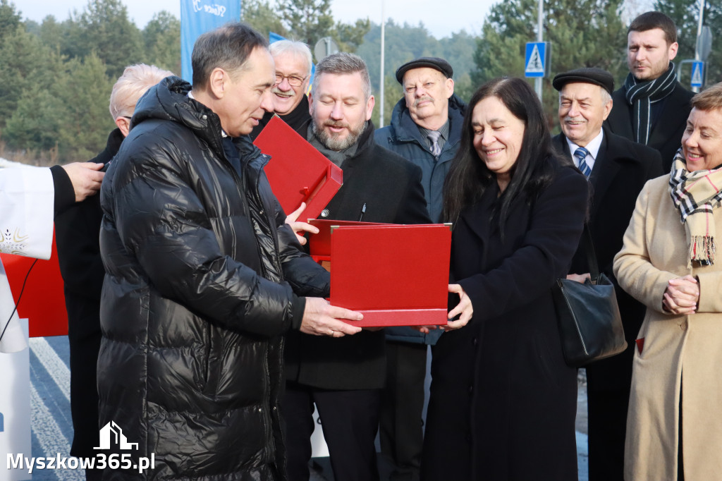 Fotorelacja: Uroczystość otwarcia drogi Choroń - Biskupice