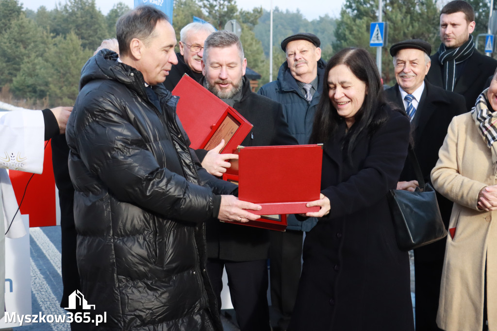 Fotorelacja: Uroczystość otwarcia drogi Choroń - Biskupice