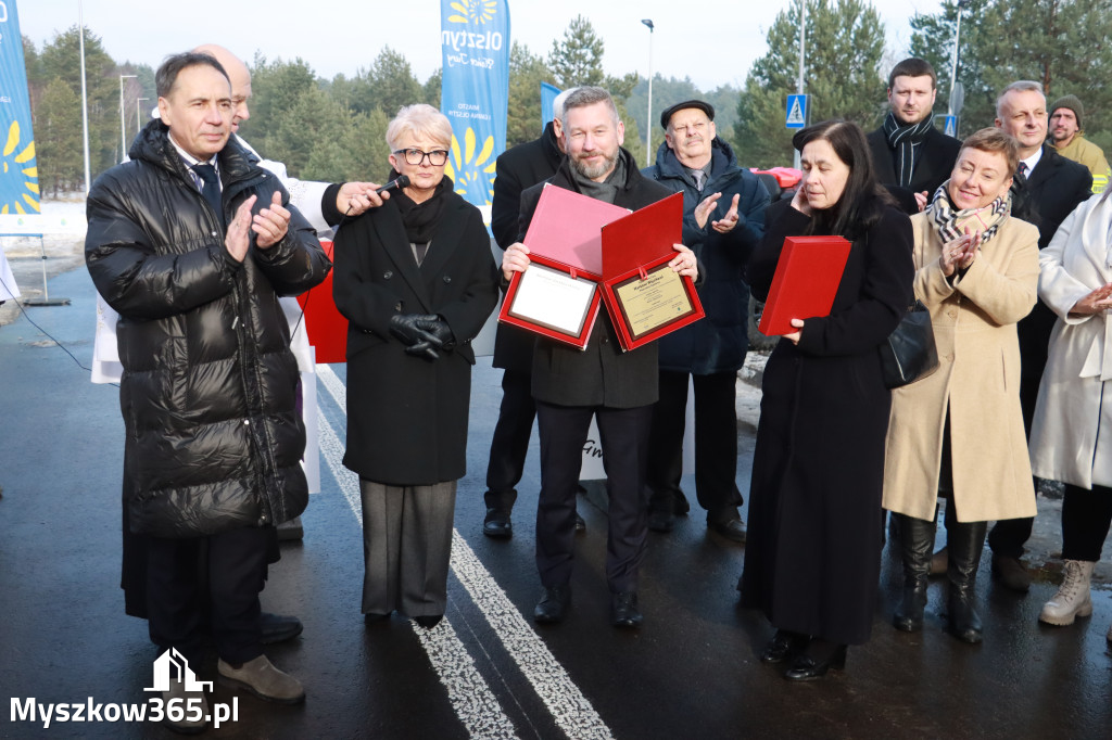 Fotorelacja: Uroczystość otwarcia drogi Choroń - Biskupice