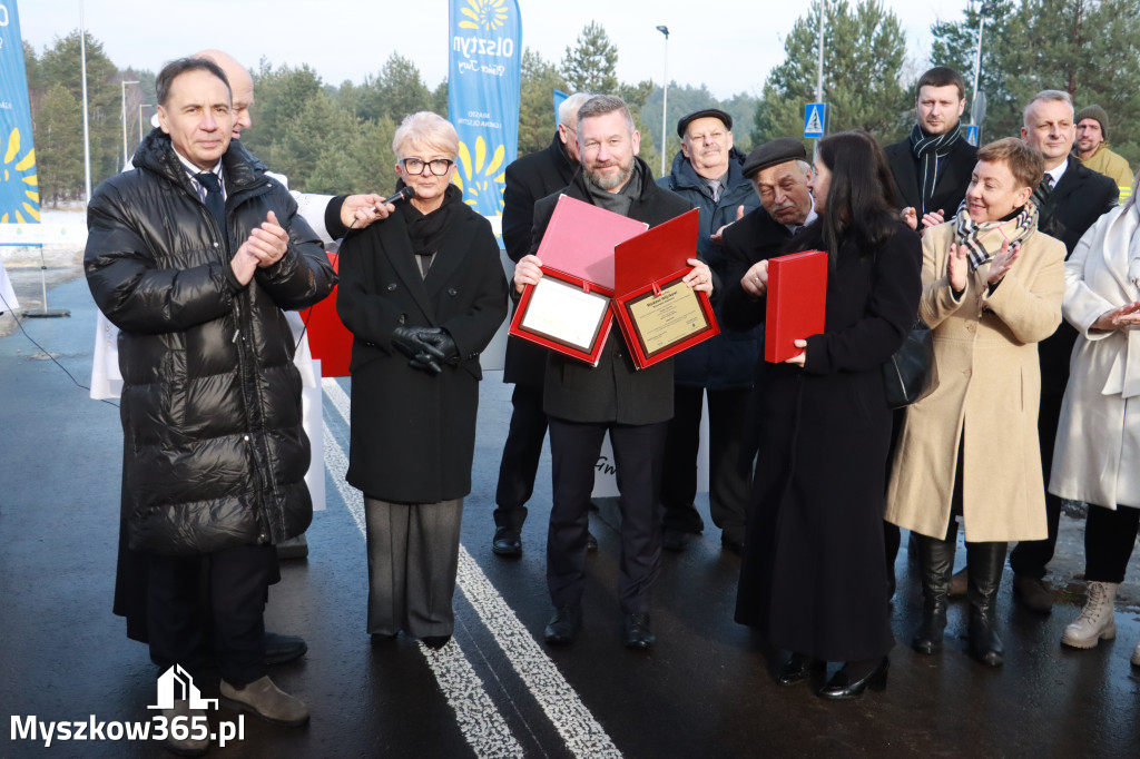 Fotorelacja: Uroczystość otwarcia drogi Choroń - Biskupice