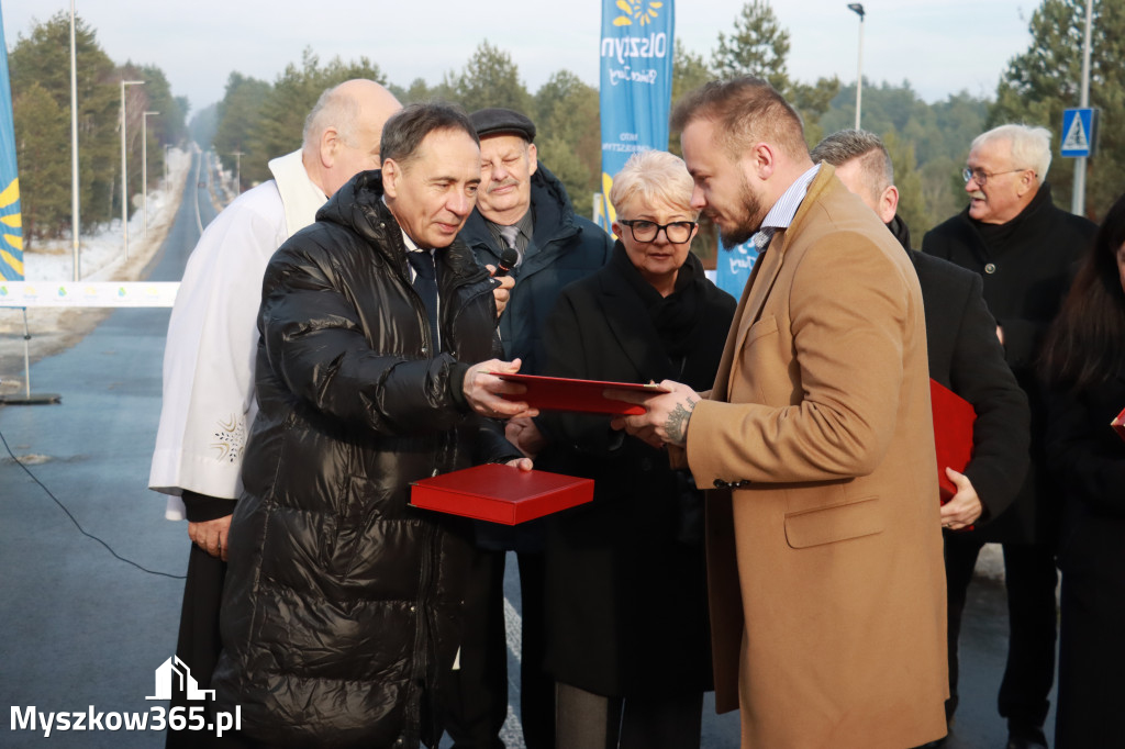 Fotorelacja: Uroczystość otwarcia drogi Choroń - Biskupice