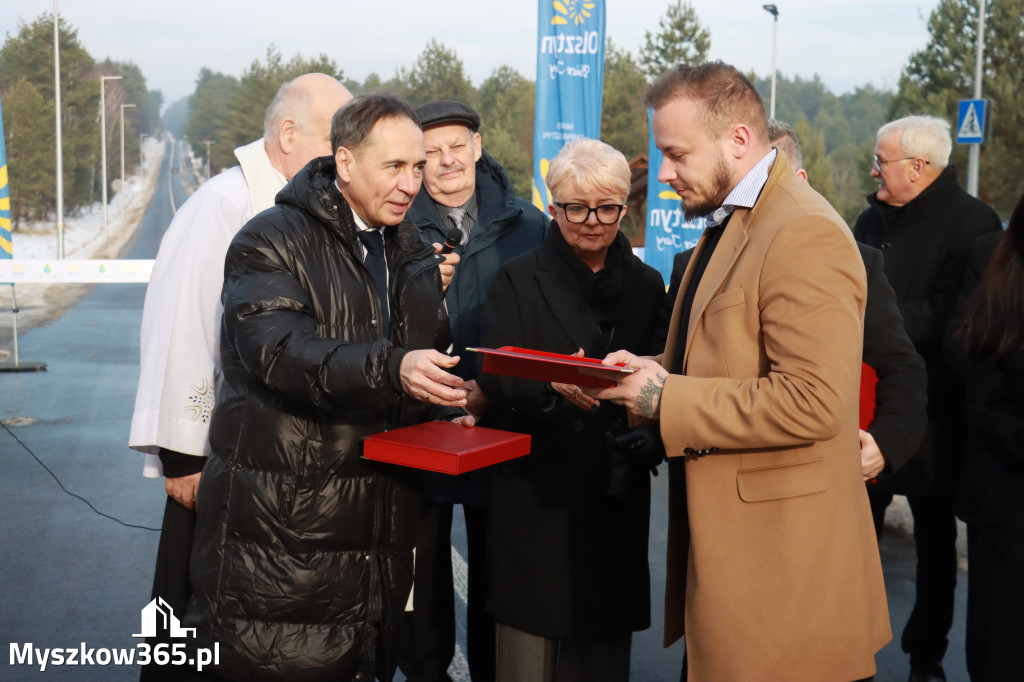 Fotorelacja: Uroczystość otwarcia drogi Choroń - Biskupice
