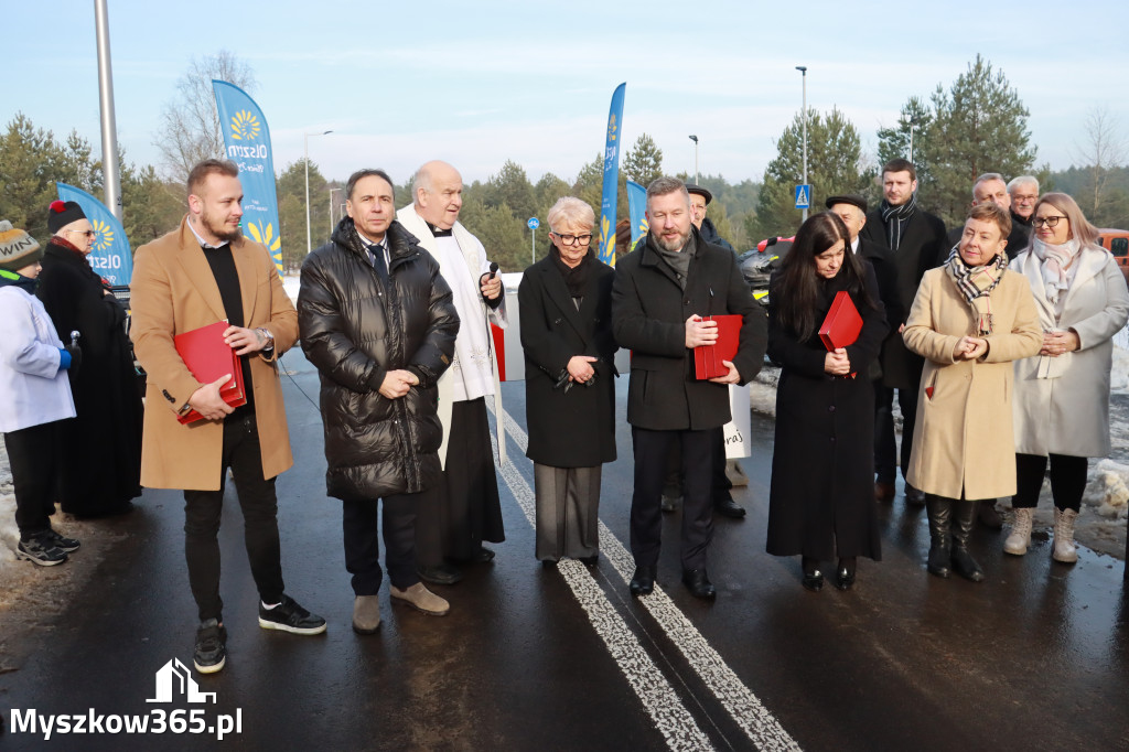 Fotorelacja: Uroczystość otwarcia drogi Choroń - Biskupice