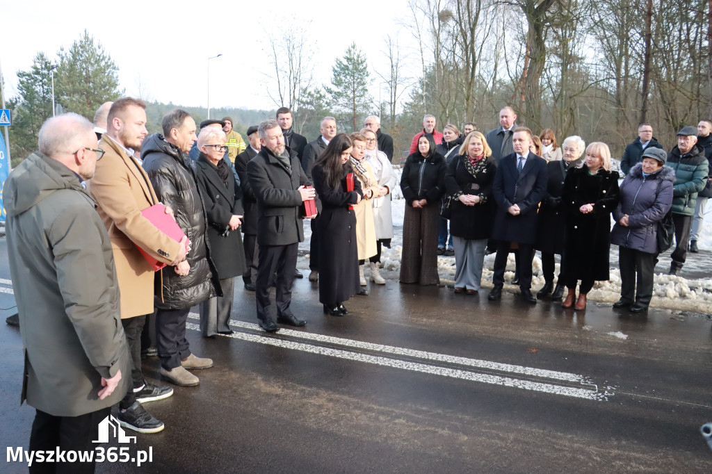 Fotorelacja: Uroczystość otwarcia drogi Choroń - Biskupice