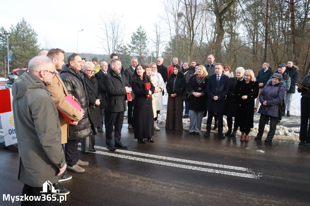 Fotorelacja: Uroczystość otwarcia drogi Choroń - Biskupice