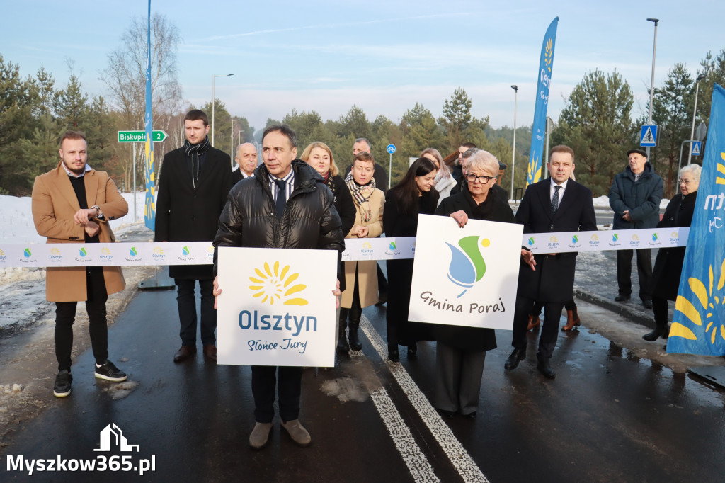 Fotorelacja: Uroczystość otwarcia drogi Choroń - Biskupice