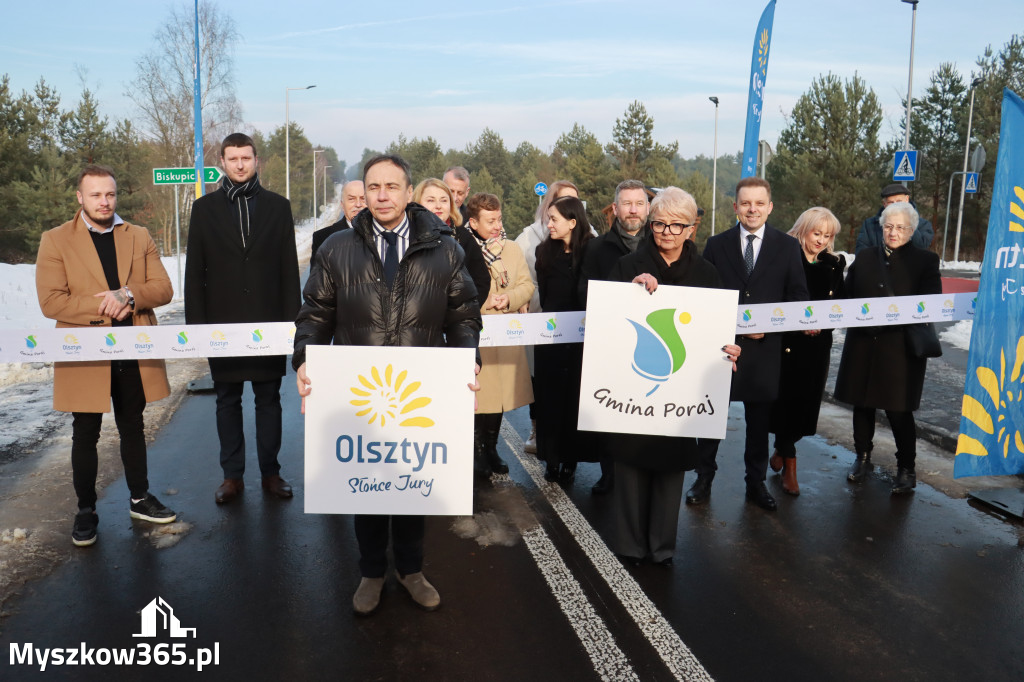 Fotorelacja: Uroczystość otwarcia drogi Choroń - Biskupice