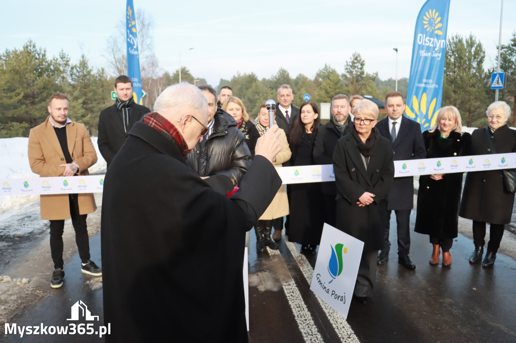 Fotorelacja: Uroczystość otwarcia drogi Choroń - Biskupice