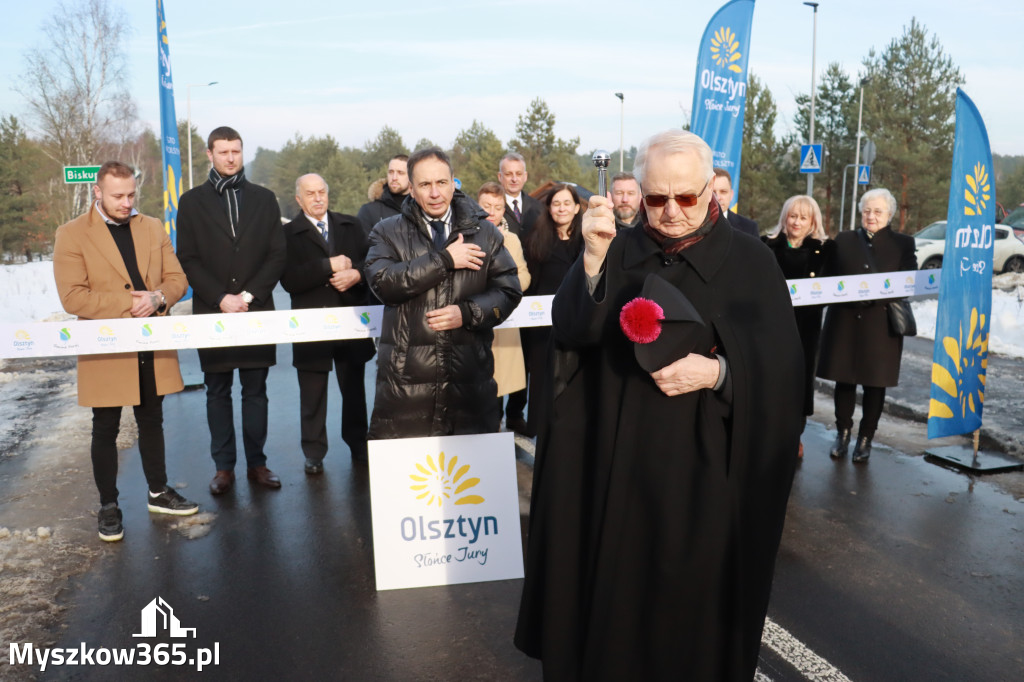 Fotorelacja: Uroczystość otwarcia drogi Choroń - Biskupice