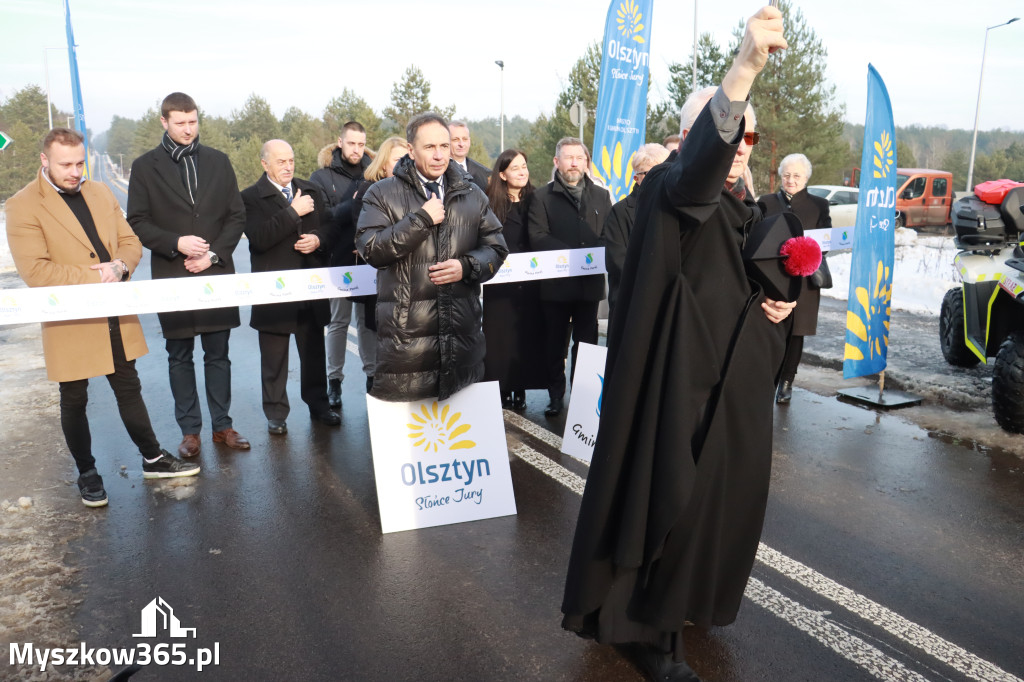 Fotorelacja: Uroczystość otwarcia drogi Choroń - Biskupice
