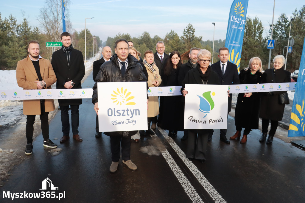 Fotorelacja: Uroczystość otwarcia drogi Choroń - Biskupice