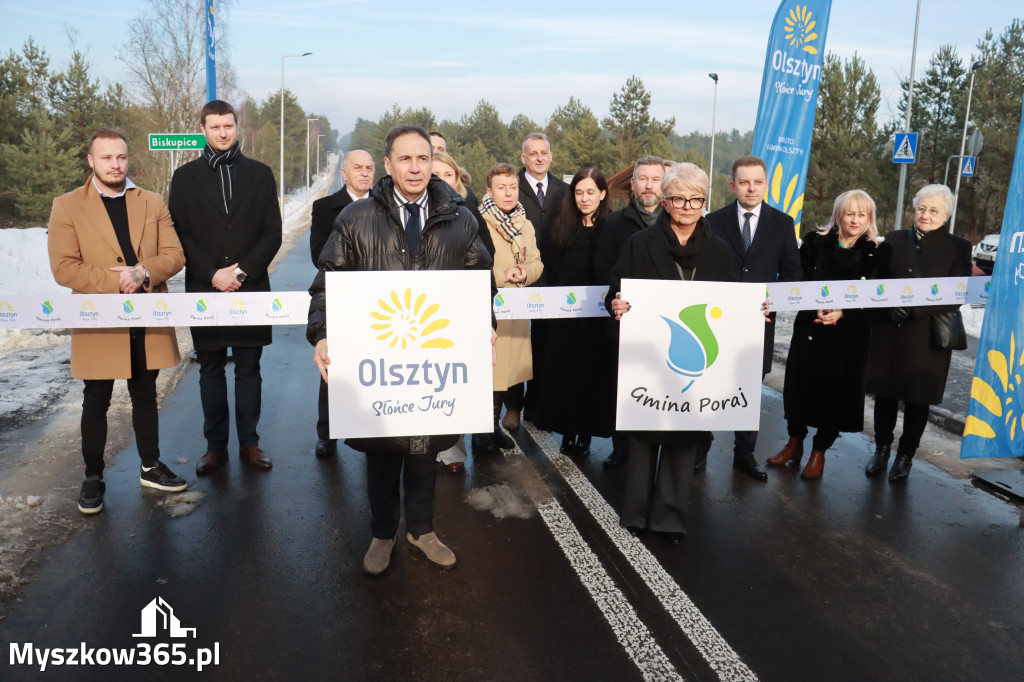 Fotorelacja: Uroczystość otwarcia drogi Choroń - Biskupice