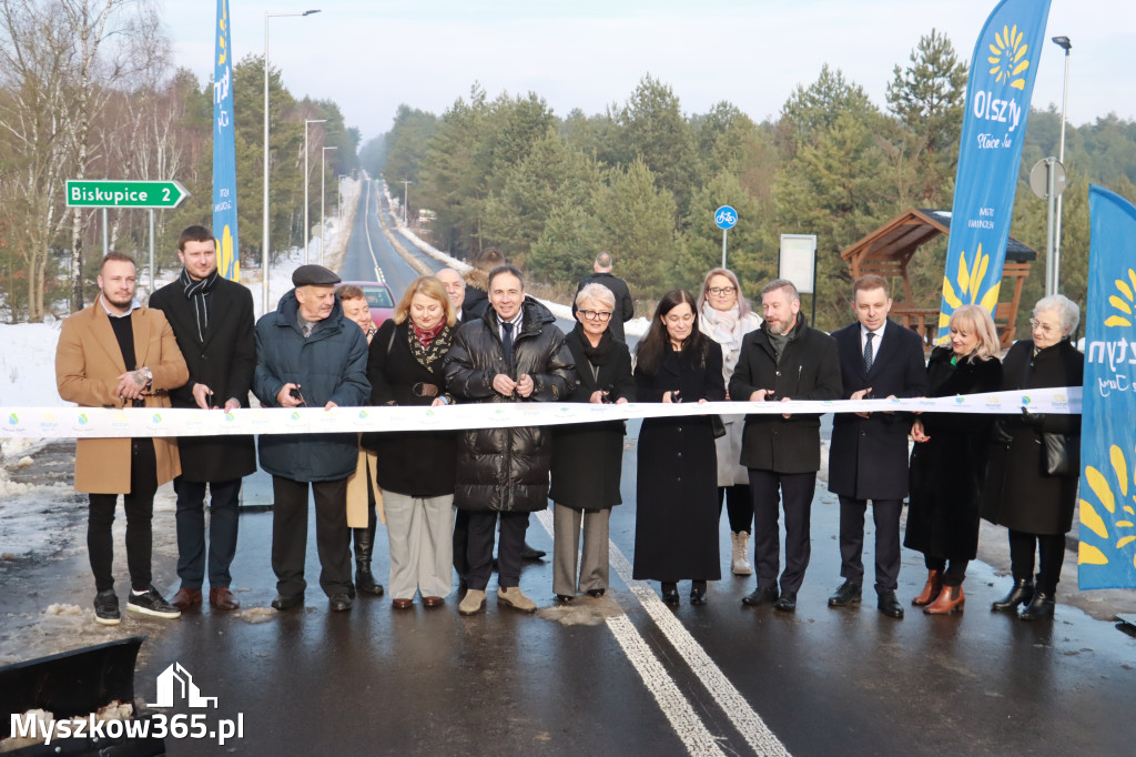 Fotorelacja: Uroczystość otwarcia drogi Choroń - Biskupice