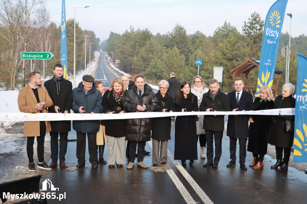Fotorelacja: Uroczystość otwarcia drogi Choroń - Biskupice