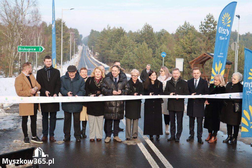 Fotorelacja: Uroczystość otwarcia drogi Choroń - Biskupice