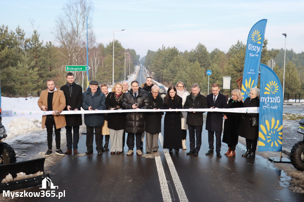 Fotorelacja: Uroczystość otwarcia drogi Choroń - Biskupice