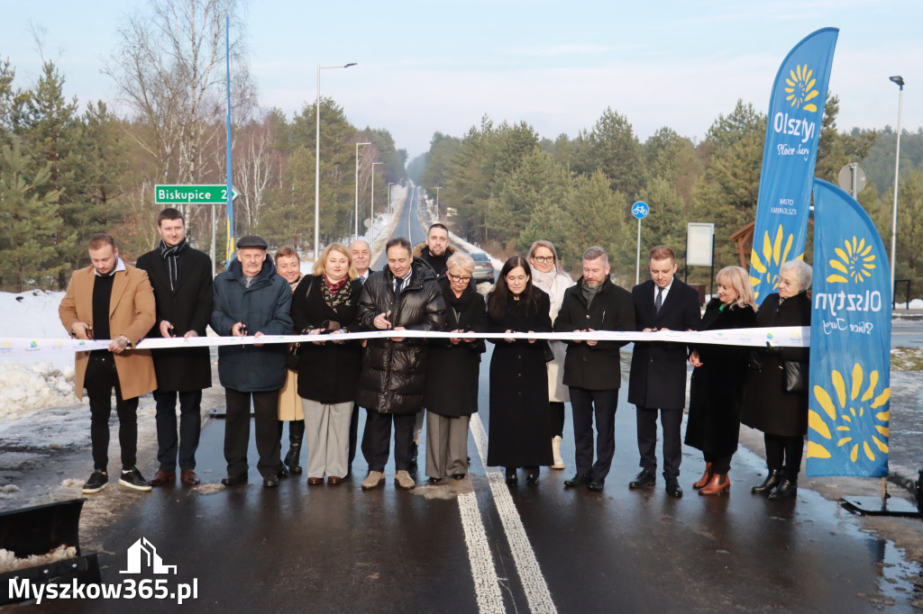 Fotorelacja: Uroczystość otwarcia drogi Choroń - Biskupice
