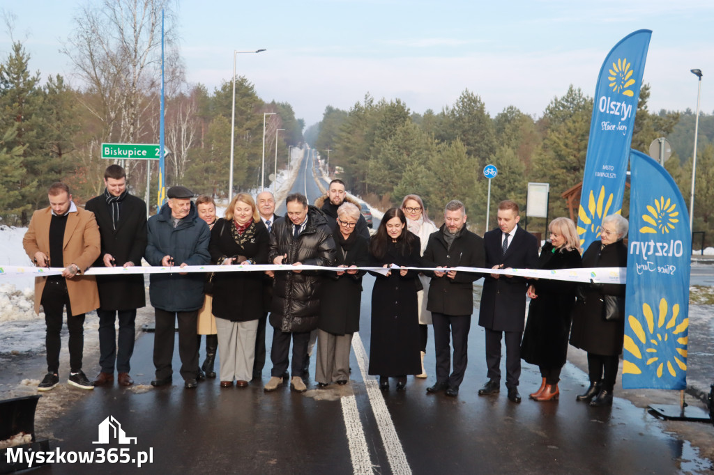 Fotorelacja: Uroczystość otwarcia drogi Choroń - Biskupice