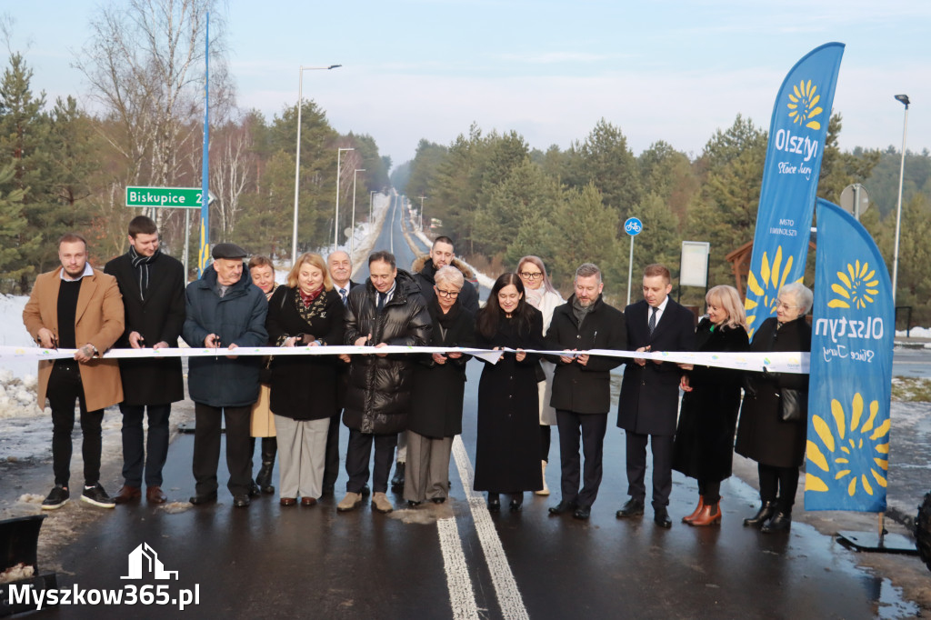 Fotorelacja: Uroczystość otwarcia drogi Choroń - Biskupice