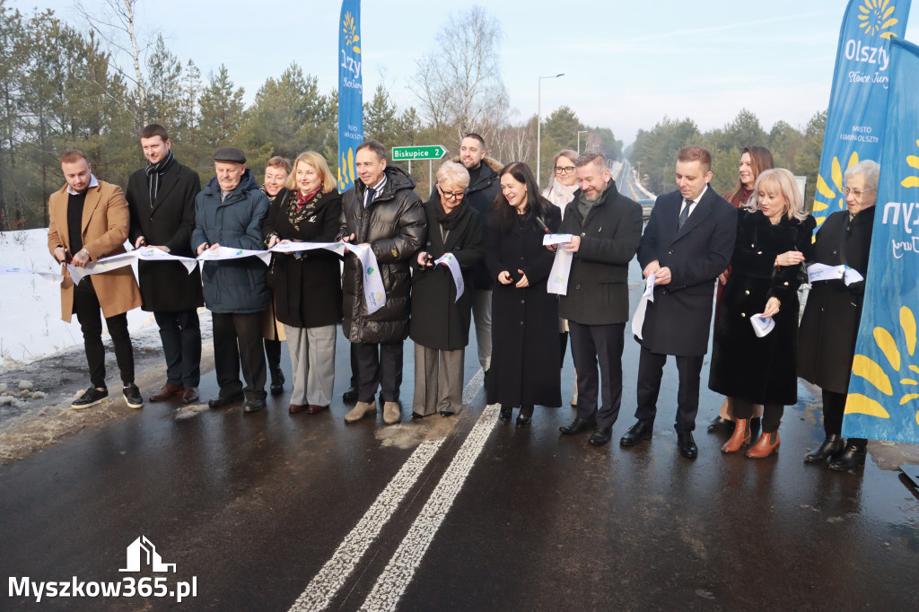 Fotorelacja: Uroczystość otwarcia drogi Choroń - Biskupice