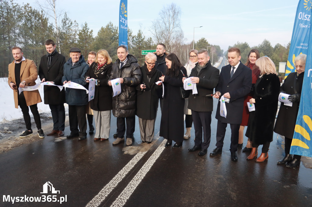 Fotorelacja: Uroczystość otwarcia drogi Choroń - Biskupice