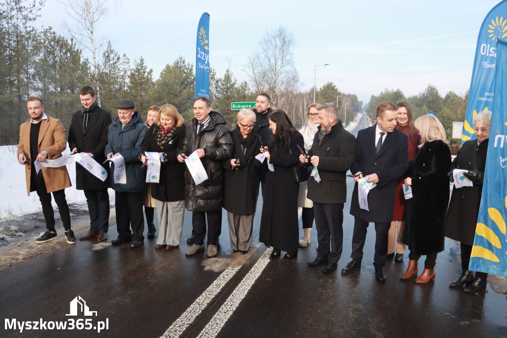 Fotorelacja: Uroczystość otwarcia drogi Choroń - Biskupice
