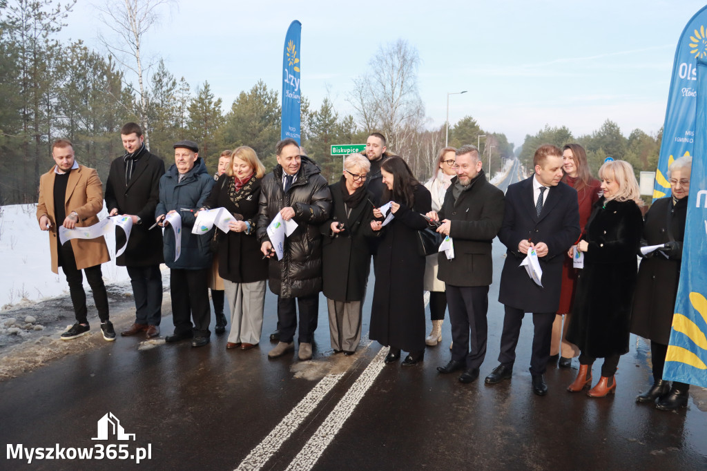 Fotorelacja: Uroczystość otwarcia drogi Choroń - Biskupice