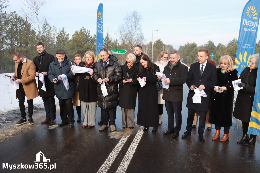 Fotorelacja: Uroczystość otwarcia drogi Choroń - Biskupice