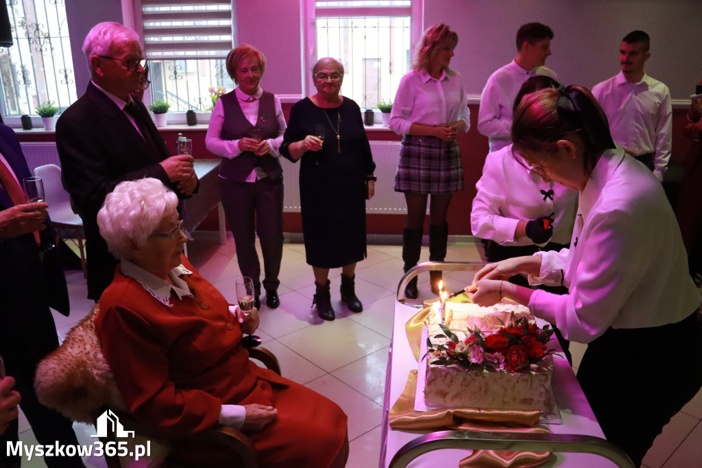 Fotorelacja: 100 lat mieszkanki Myszkowa Pani Zenobii Filipczyk