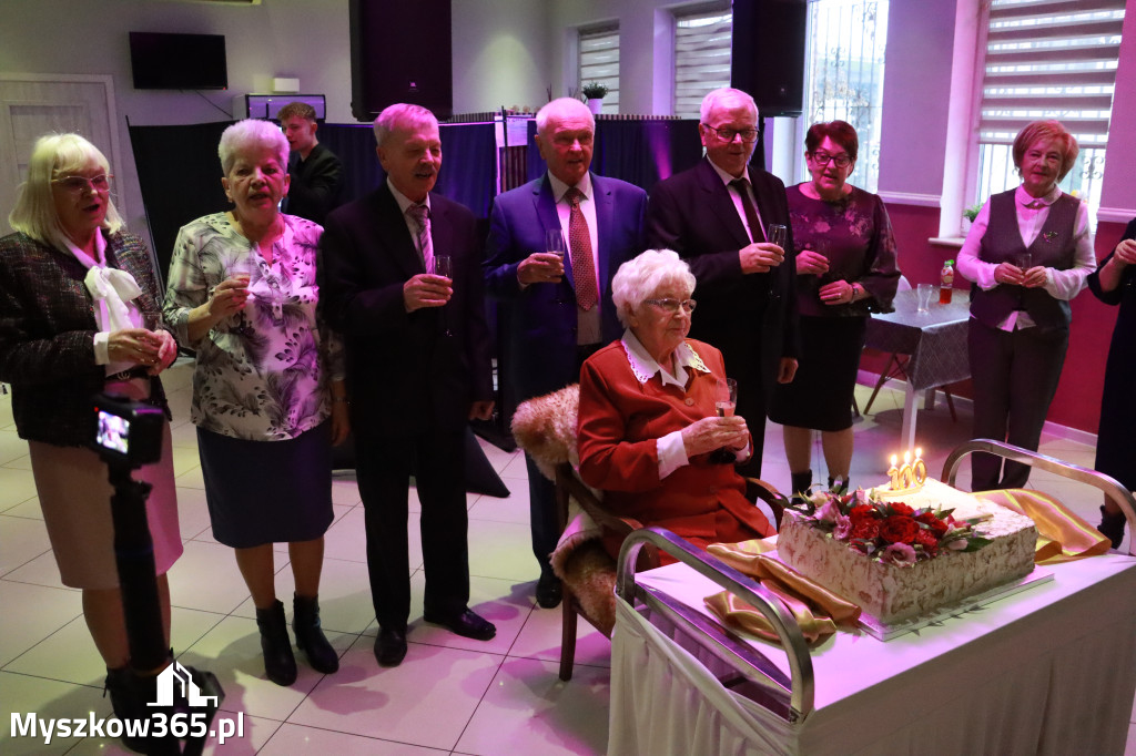 Fotorelacja: 100 lat mieszkanki Myszkowa Pani Zenobii Filipczyk