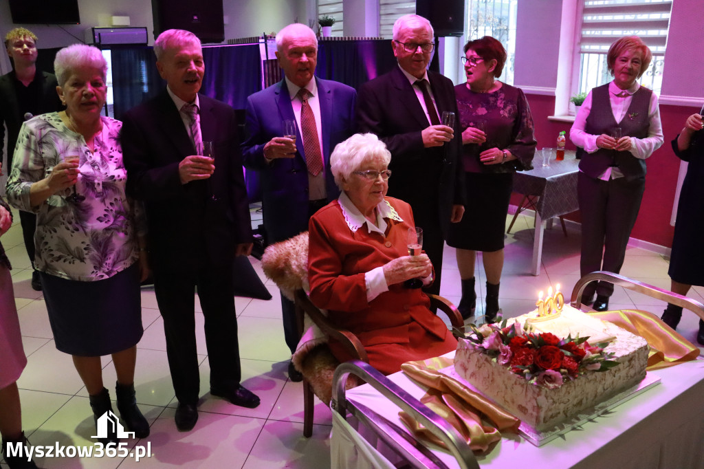 Fotorelacja: 100 lat mieszkanki Myszkowa Pani Zenobii Filipczyk