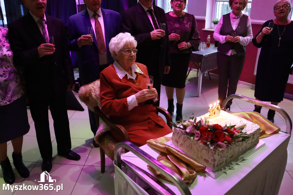 Fotorelacja: 100 lat mieszkanki Myszkowa Pani Zenobii Filipczyk