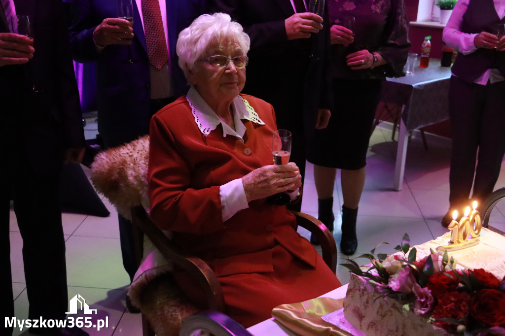 Fotorelacja: 100 lat mieszkanki Myszkowa Pani Zenobii Filipczyk