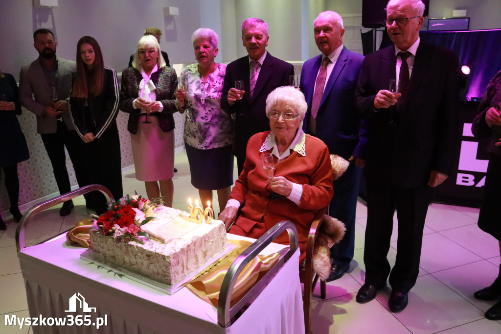 Fotorelacja: 100 lat mieszkanki Myszkowa Pani Zenobii Filipczyk