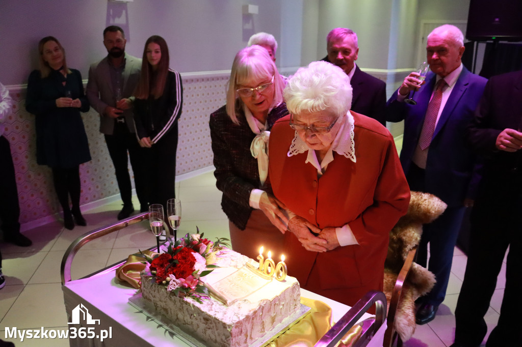 Fotorelacja: 100 lat mieszkanki Myszkowa Pani Zenobii Filipczyk