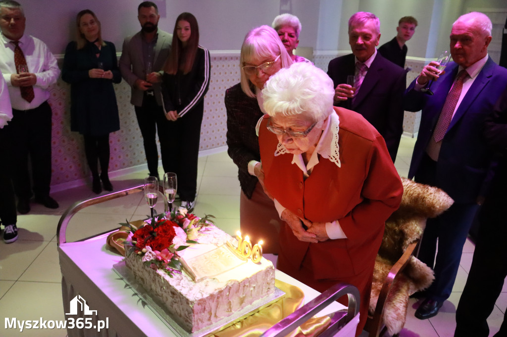Fotorelacja: 100 lat mieszkanki Myszkowa Pani Zenobii Filipczyk