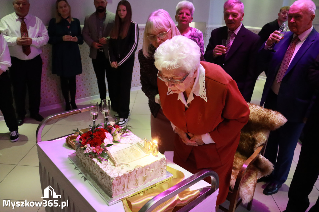 Fotorelacja: 100 lat mieszkanki Myszkowa Pani Zenobii Filipczyk
