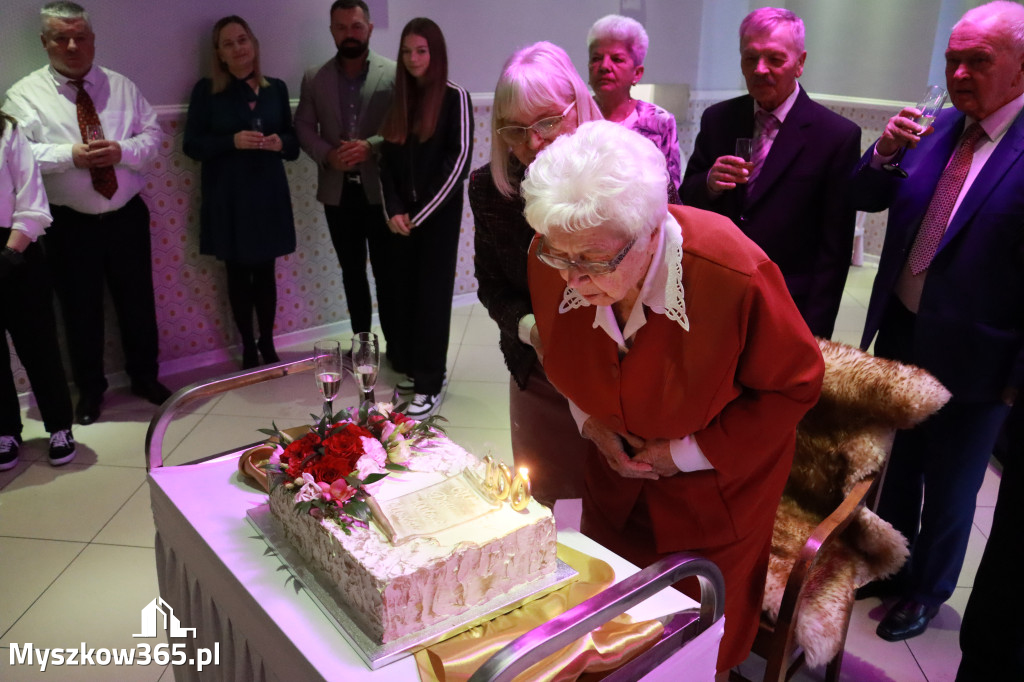 Fotorelacja: 100 lat mieszkanki Myszkowa Pani Zenobii Filipczyk
