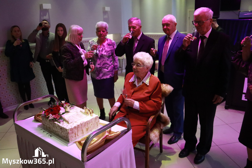 Fotorelacja: 100 lat mieszkanki Myszkowa Pani Zenobii Filipczyk