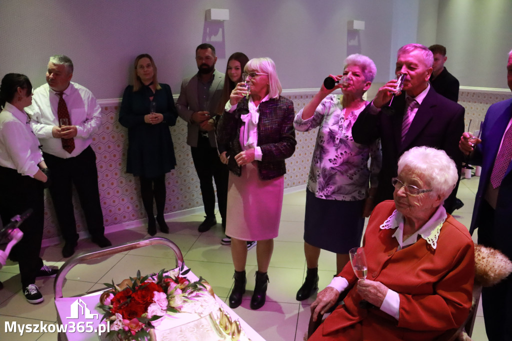 Fotorelacja: 100 lat mieszkanki Myszkowa Pani Zenobii Filipczyk