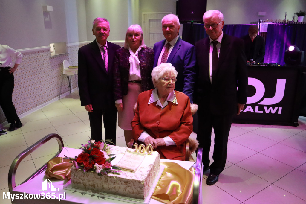 Fotorelacja: 100 lat mieszkanki Myszkowa Pani Zenobii Filipczyk