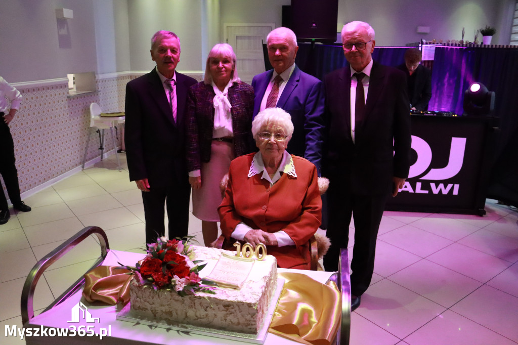 Fotorelacja: 100 lat mieszkanki Myszkowa Pani Zenobii Filipczyk