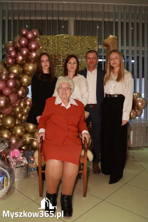 Fotorelacja: 100 lat mieszkanki Myszkowa Pani Zenobii Filipczyk