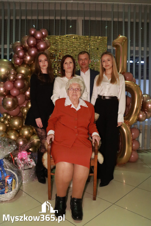 Fotorelacja: 100 lat mieszkanki Myszkowa Pani Zenobii Filipczyk