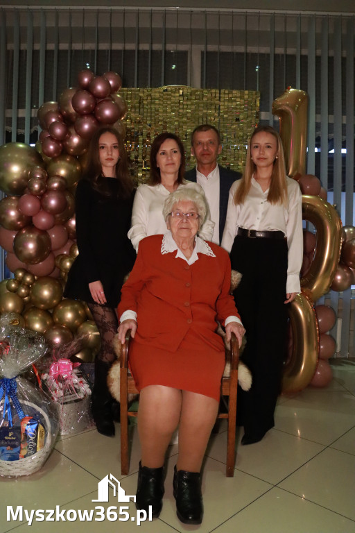 Fotorelacja: 100 lat mieszkanki Myszkowa Pani Zenobii Filipczyk